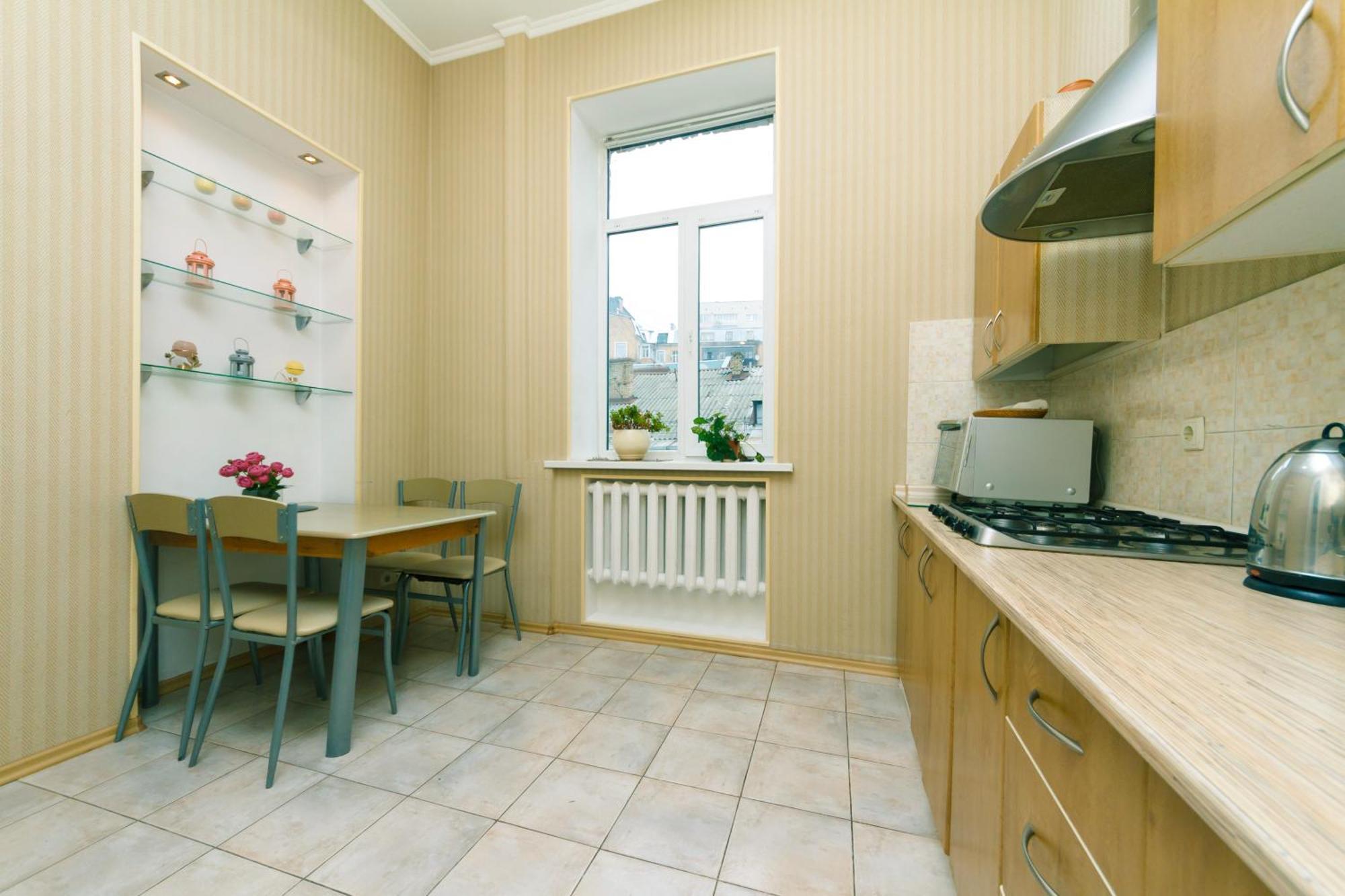 Apartment Baseina Khreschatyk キエフ エクステリア 写真